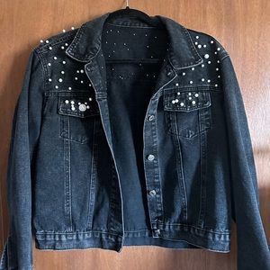 Black Jean Jacket